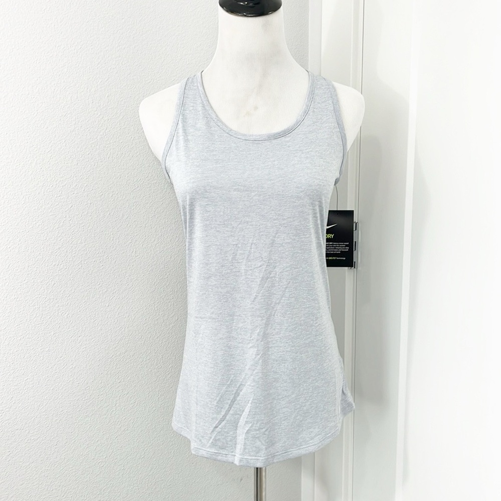 New Nike Small Light Blue Racerback Athletic Tank Top